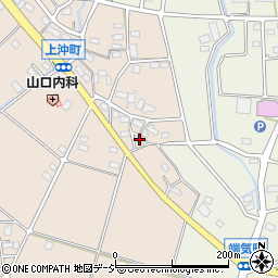 群馬県前橋市上沖町568周辺の地図