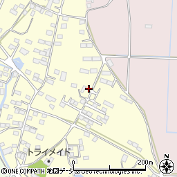 栃木県栃木市都賀町平川105周辺の地図