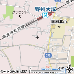 栃木県栃木市大塚町792周辺の地図