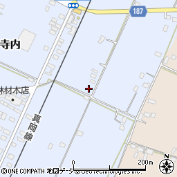 栃木県真岡市寺内1290-3周辺の地図