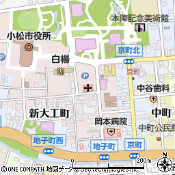 小松年金事務所周辺の地図
