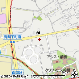 群馬県前橋市青梨子町1715周辺の地図