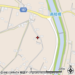 栃木県真岡市大和田394周辺の地図