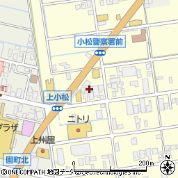 石川県小松市上小松町丙70周辺の地図