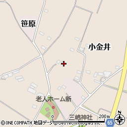 栃木県下野市小金井2376周辺の地図