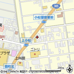 石川県小松市上小松町丙71周辺の地図