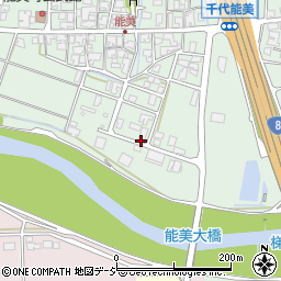 石川県小松市能美町タ周辺の地図