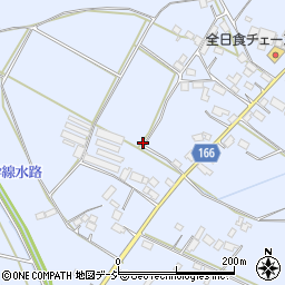 栃木県真岡市東大島1325周辺の地図