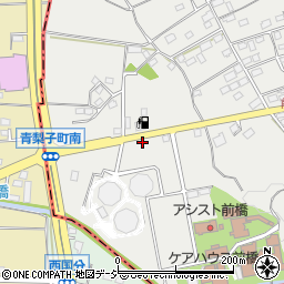 群馬県前橋市青梨子町1715-2周辺の地図