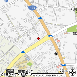 茨城県水戸市渡里町3281周辺の地図