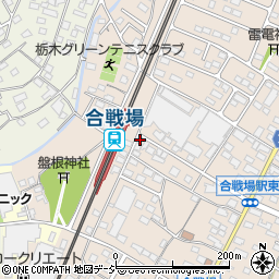 栃木県栃木市都賀町合戦場500周辺の地図