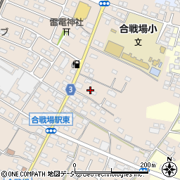 栃木県栃木市都賀町合戦場260周辺の地図