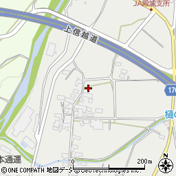 長野県上田市殿城下郷687周辺の地図