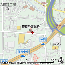 長野県上田市住吉545周辺の地図