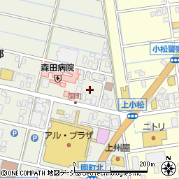 北國新聞社小松支社周辺の地図