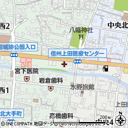 上田佐久司法書士事務所周辺の地図