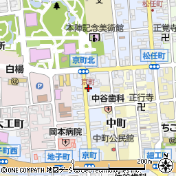 京町周辺の地図