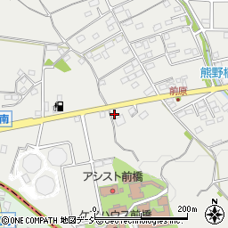 群馬県前橋市青梨子町1608周辺の地図