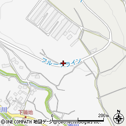 群馬県高崎市箕郷町善地340周辺の地図