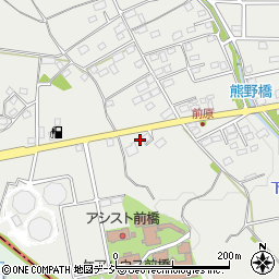 群馬県前橋市青梨子町1617周辺の地図