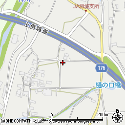 長野県上田市殿城下郷742周辺の地図