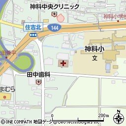 上野が丘公民館周辺の地図