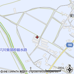 栃木県真岡市東大島1319周辺の地図