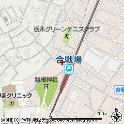 栃木県栃木市都賀町合戦場516-12周辺の地図