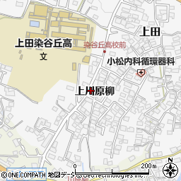 長野県上田市上田上川原柳周辺の地図