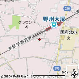 栃木県栃木市大塚町799周辺の地図