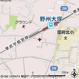 栃木県栃木市大塚町795周辺の地図