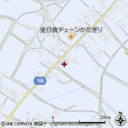 栃木県真岡市東大島1102周辺の地図