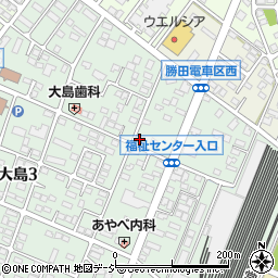 アルファーコート周辺の地図