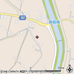 栃木県真岡市大和田393周辺の地図