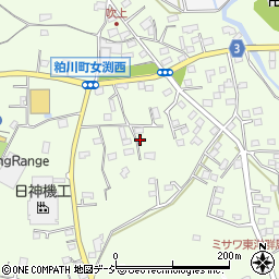 群馬県前橋市粕川町深津1614周辺の地図