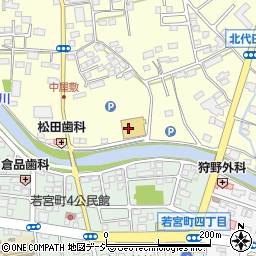 Ｄ’ステーション前橋若宮店周辺の地図