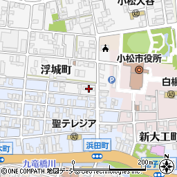 小松警察第二アパート周辺の地図