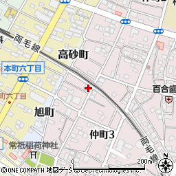 株式会社水越　はあとサイト水越桐生東館周辺の地図