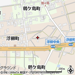 石川県小松市浮柳町ト317周辺の地図
