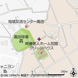 茨城県笠間市福田2151周辺の地図