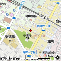 群馬県自転車組合桐生支部周辺の地図