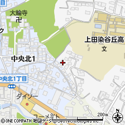 長野県上田市上田西丘周辺の地図