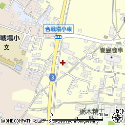 栃木県栃木市都賀町平川463-2周辺の地図