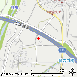 長野県上田市殿城下郷755周辺の地図