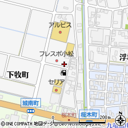 石川県小松市下牧町己534周辺の地図