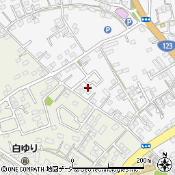 茨城県水戸市渡里町3317-1周辺の地図