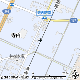 栃木県真岡市寺内827-11周辺の地図