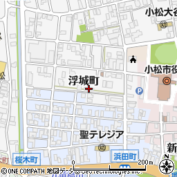 小松警察第一アパート周辺の地図