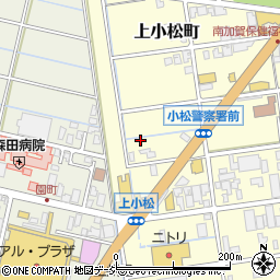 石川県小松市上小松町丙22周辺の地図