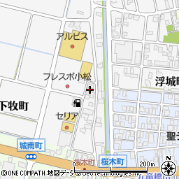 生長の家小松道場周辺の地図